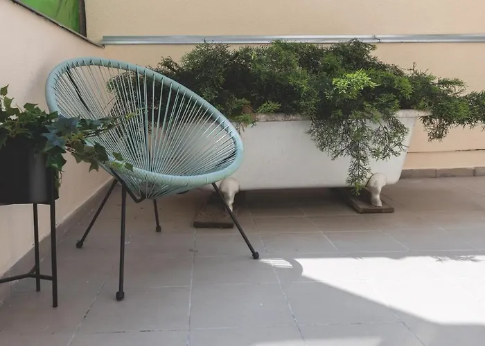 Urban Sun Terrace Oasis At Deak Ferenc Square Apartament