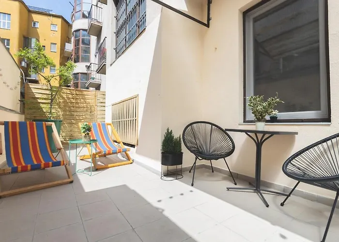Apartament Urban Sun Terrace Oasis At Deak Ferenc Square Budapesta