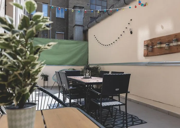 Διαμέρισμα Urban Sun Terrace Oasis At Deak Ferenc Square *